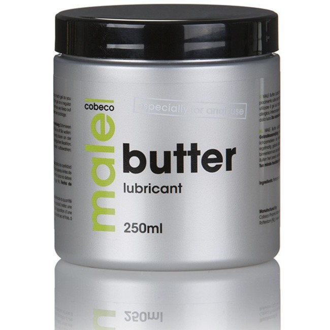 Анальный лубрикант на масляной основе MALE Cobeco Butter Lubricant (250ml)